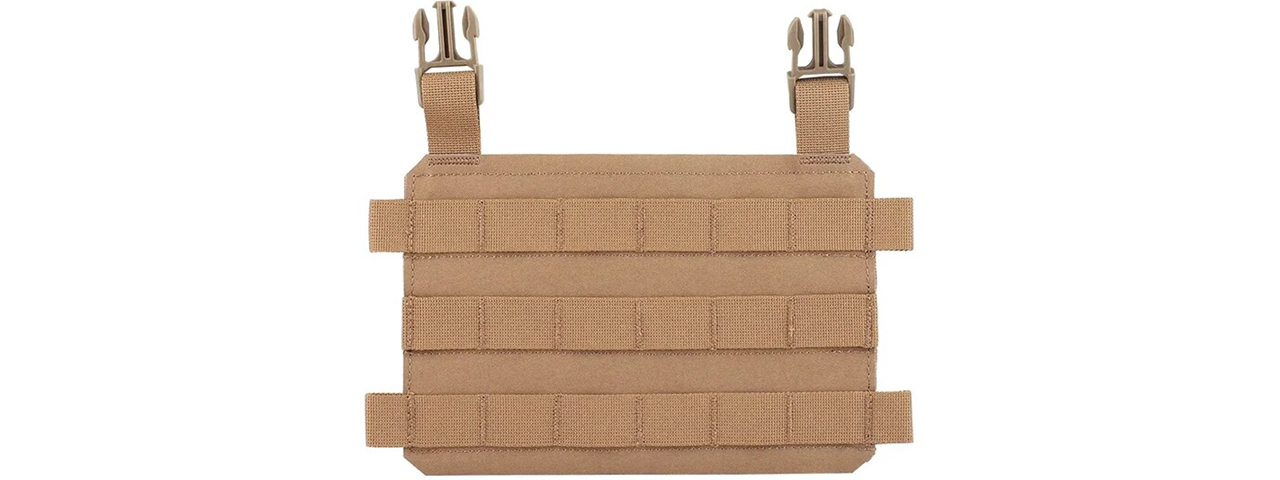 MOLLE Mounting Plate For Tactical Vest - (Tan)