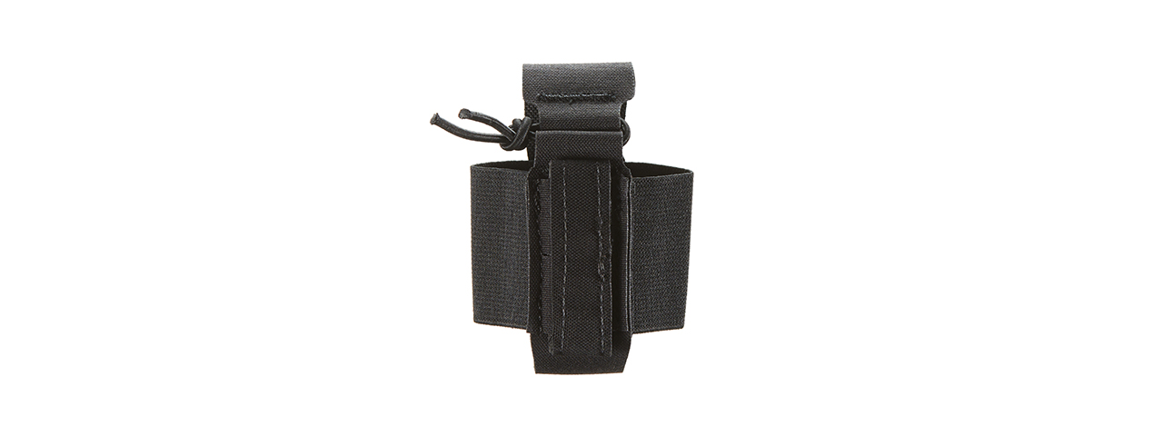 Nylon Webbing Thorax Grenade Pouch - (Black) - Click Image to Close