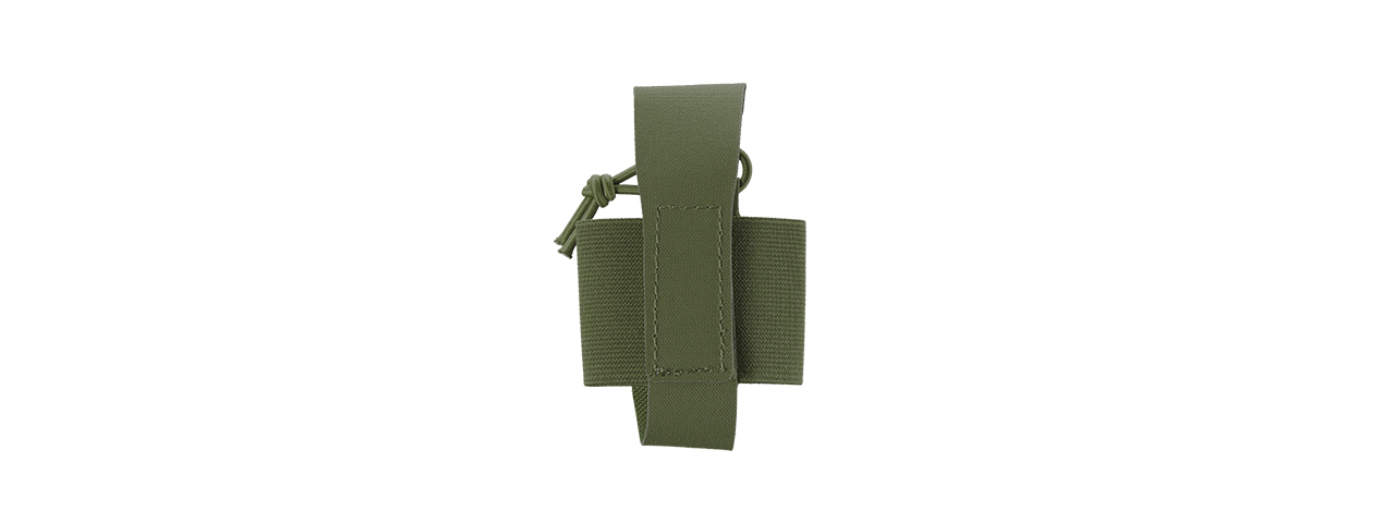 Nylon Webbing Thorax Grenade Pouch - (OD Green) - Click Image to Close