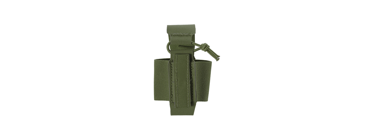 Nylon Webbing Thorax Grenade Pouch - (OD Green)