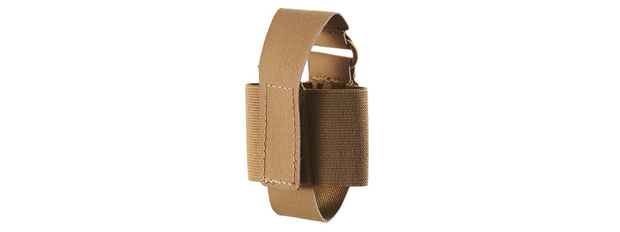 Nylon Webbing Thorax Grenade Pouch - (Tan)