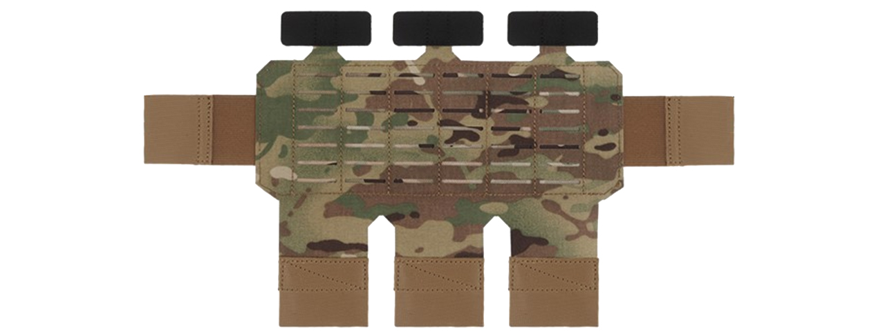 Multipurpose Triple Rifle Mag Pouch MOLLE Patch - (Camo)