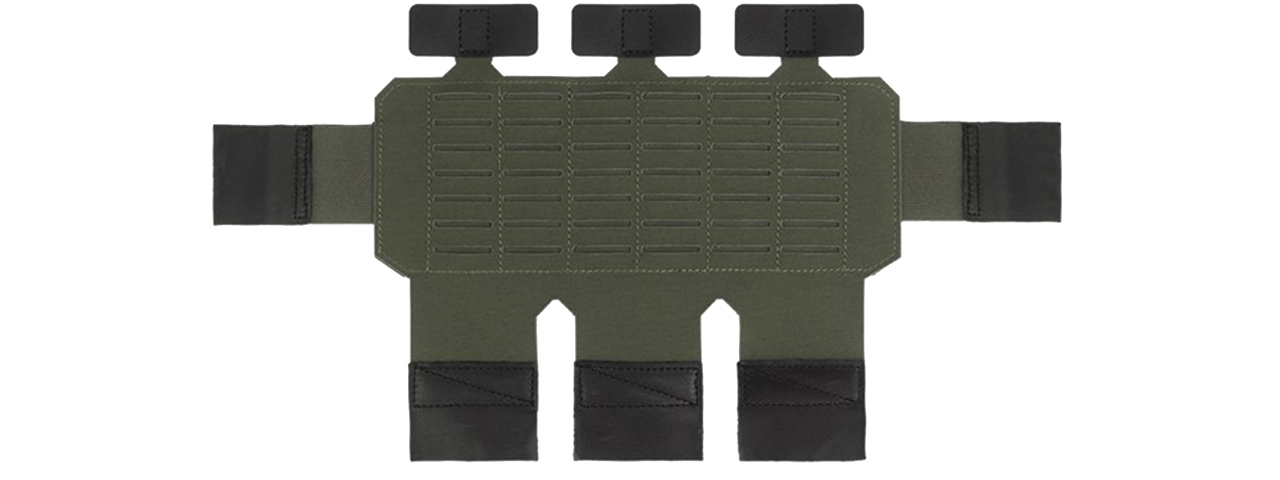 Multipurpose Triple Rifle Mag Pouch MOLLE Patch - (Black)