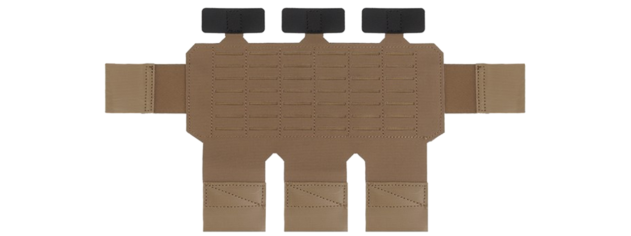 Multipurpose Triple Rifle Mag Pouch MOLLE Patch - (Tan)