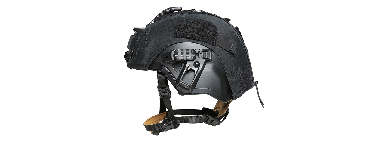FMA Integrated Head Protection System Helmet - (Black) - Click Image to Close