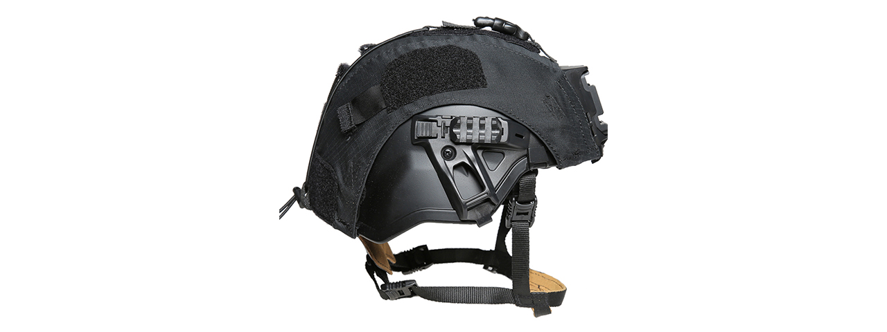 FMA Integrated Head Protection System Helmet - (Black) - Click Image to Close