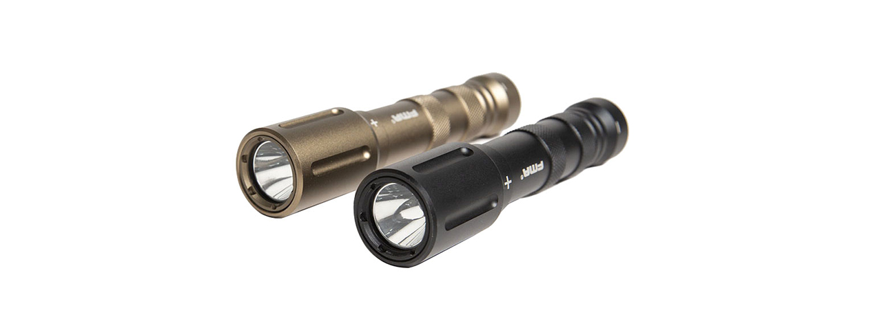 FMA Tactical Glare Flashlight - (Black) - Click Image to Close