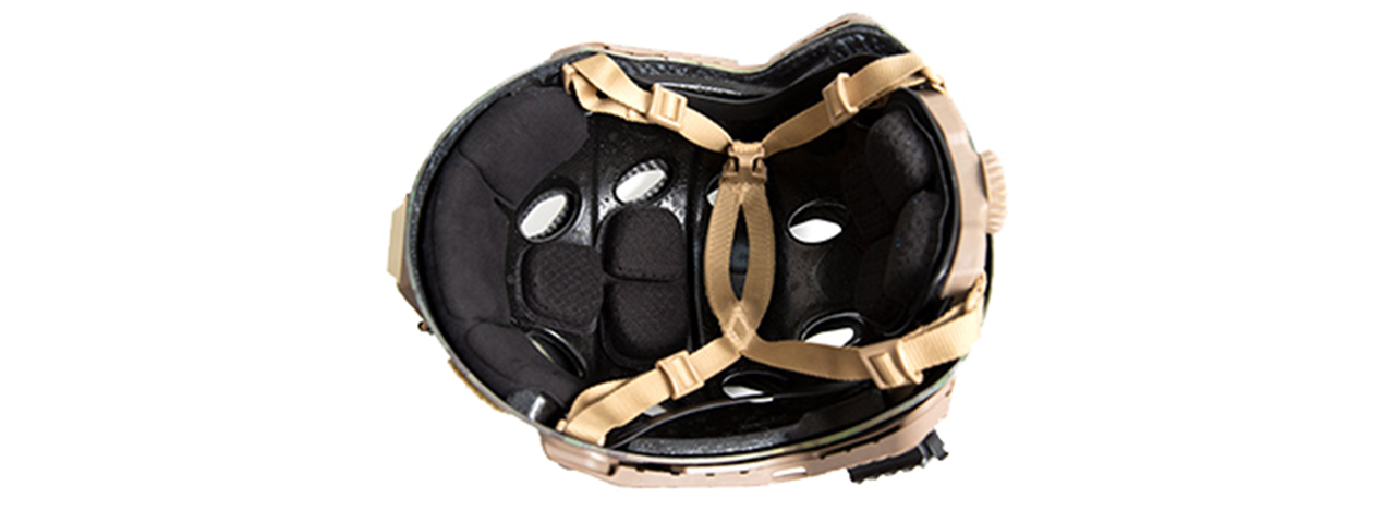 FMA Fast SF Right Angle Vent Helmet - (Camo/L)