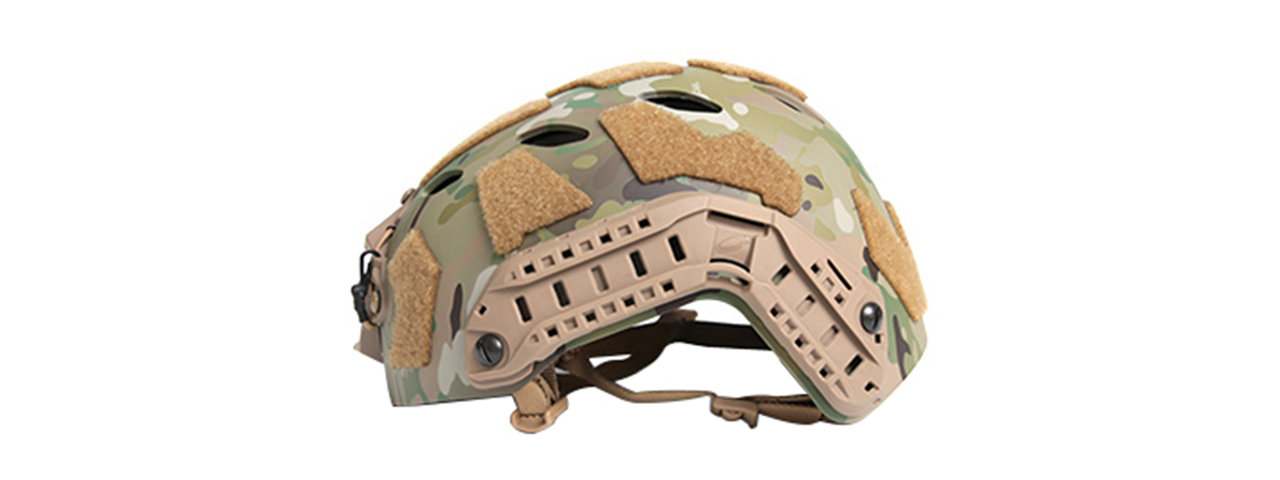 FMA Fast SF Right Angle Vent Helmet - (Camo/L) - Click Image to Close
