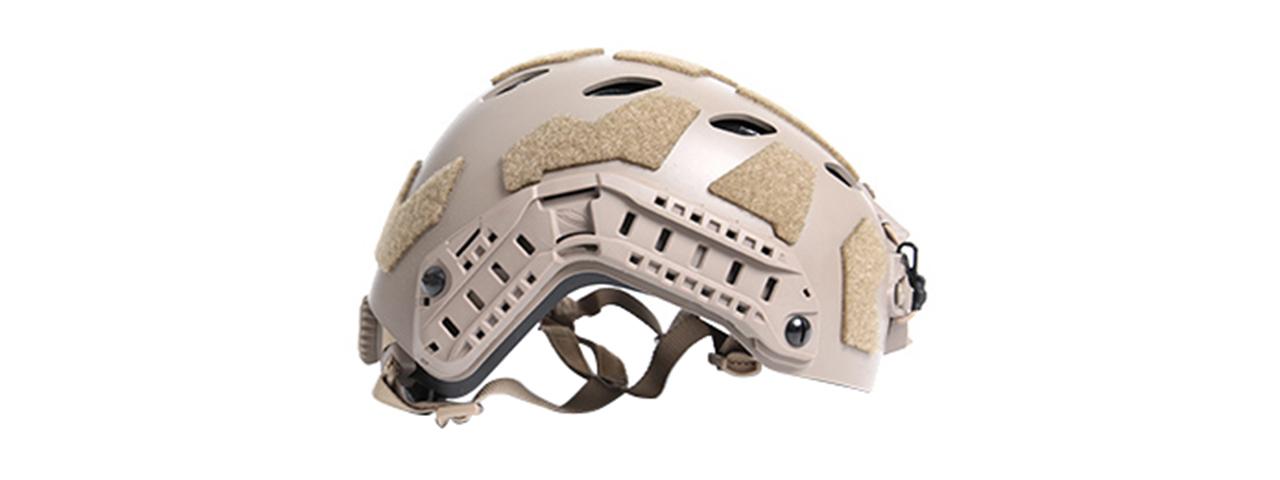 FMA Fast SF Right Angle Vent Helmet - (Tan/L) - Click Image to Close