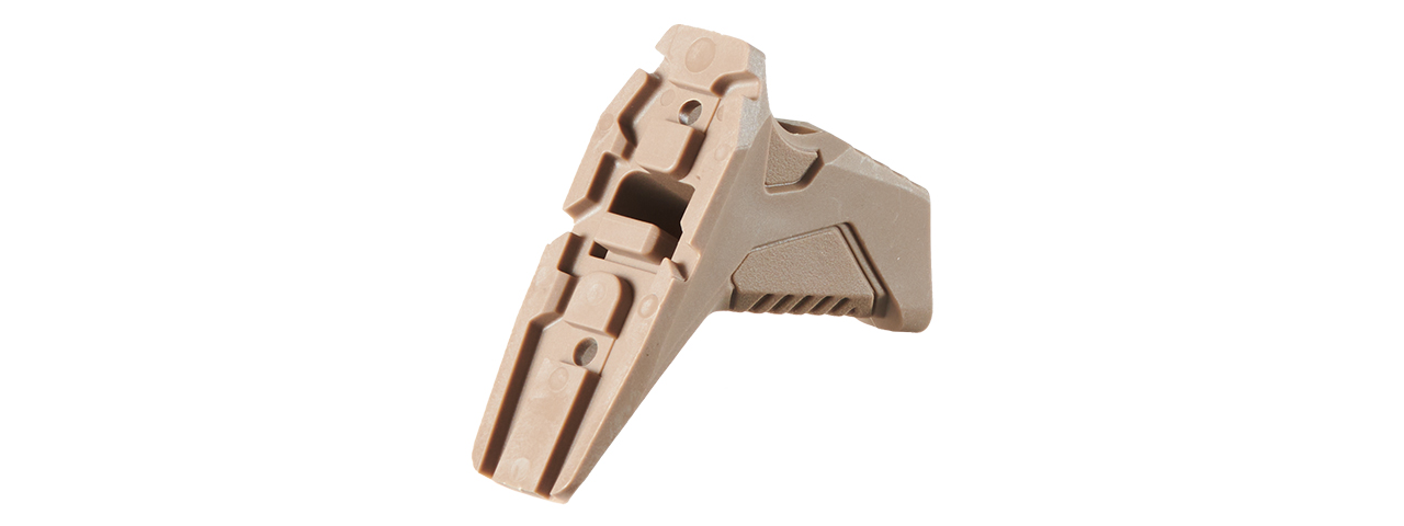 Strike Industries LINK Angled HandStop with Cable Management System - (Tan) - Click Image to Close