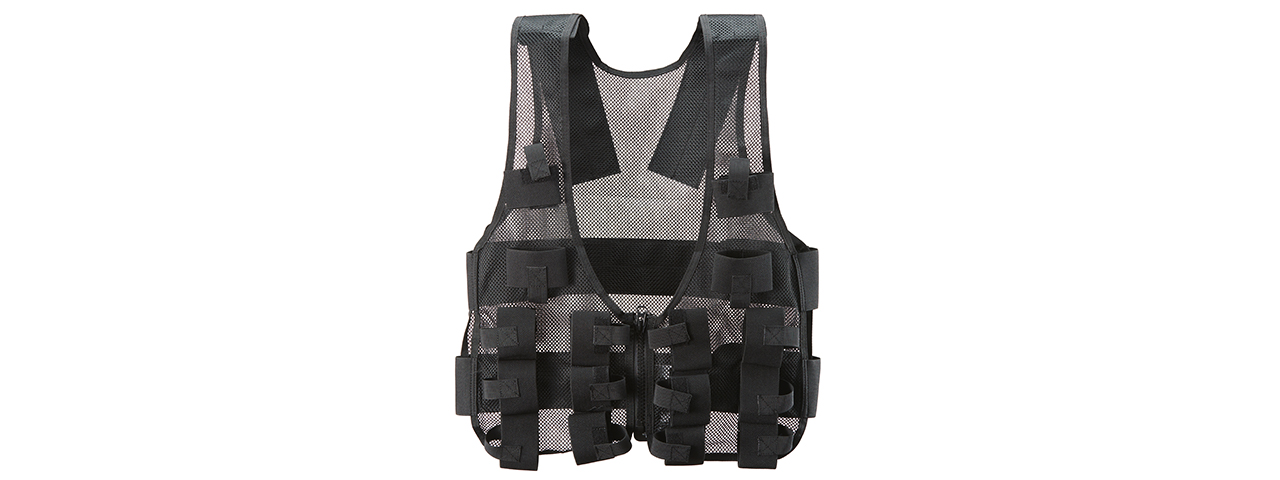 The "HEAT" Tactical Suit Magazine Carrier Vest - (Black)