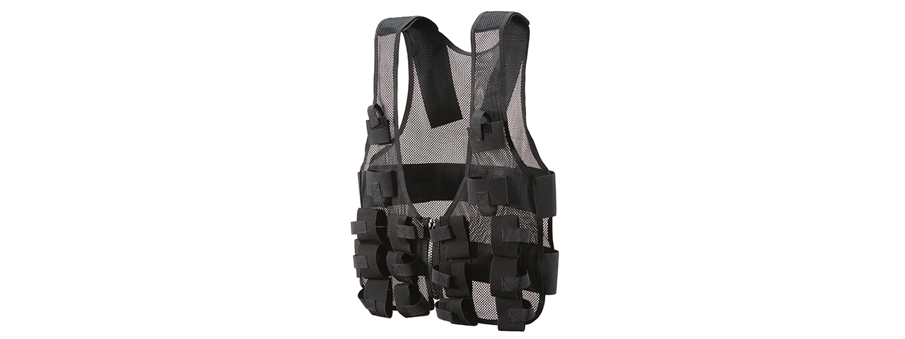 The "HEAT" Tactical Suit Magazine Carrier Vest - (Black) - Click Image to Close