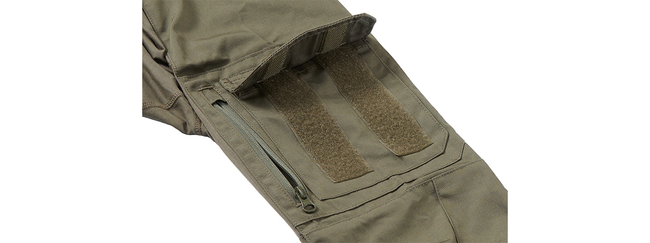 Lancer Tactical Gen4 Combat BDU XS Airsoft Shirt - (Ranger Green)
