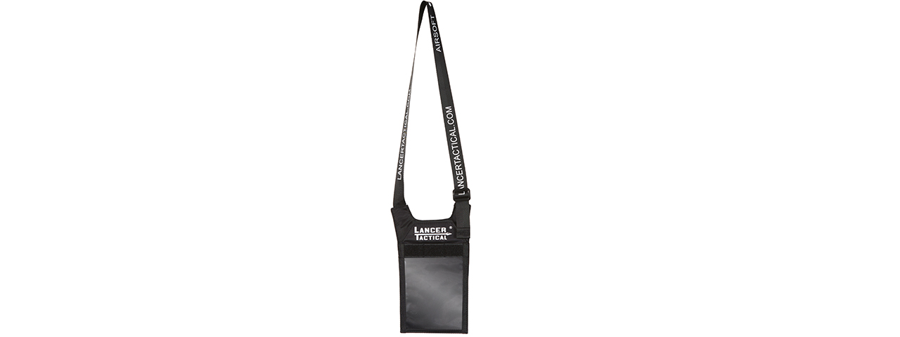 Lancer Tactical Show Badge Lanyard - (Black)