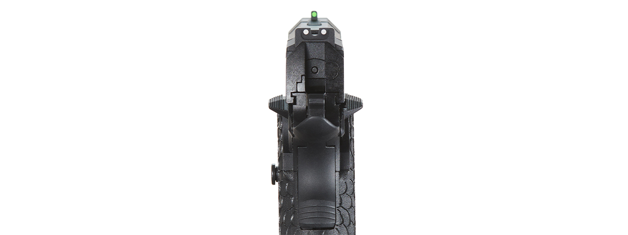 KLI Hicapa Baba Yaga 2 CO2 Blowback Airsoft Pistol - (Black) - Click Image to Close