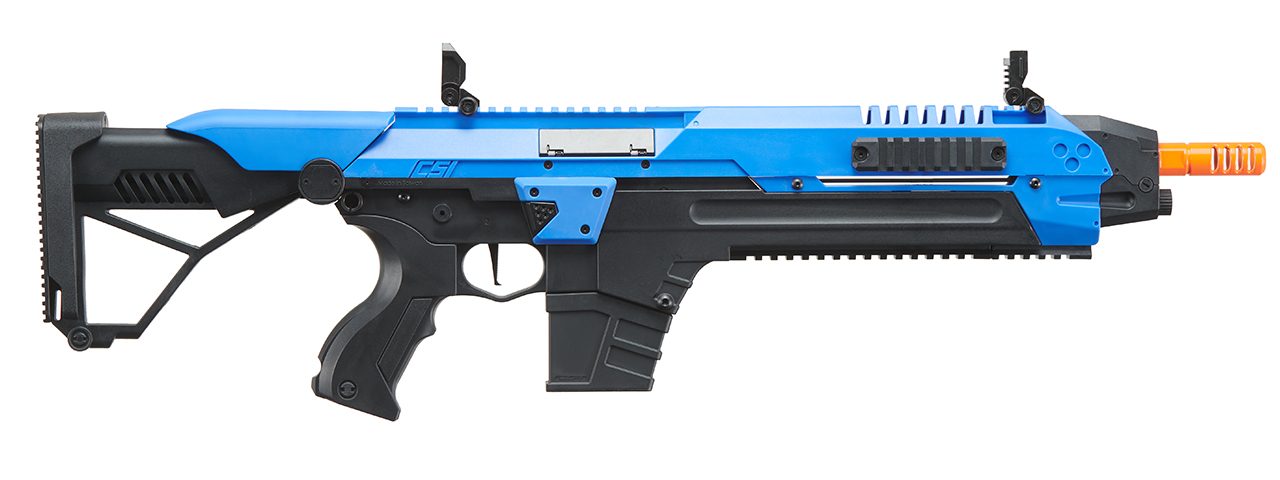 Poseidon CSI XR5 Series Advanced Battle Rifle - (Blue) - Click Image to Close