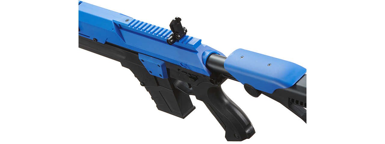 Poseidon CSI XR5 Series Advanced Battle Rifle - (Blue) - Click Image to Close