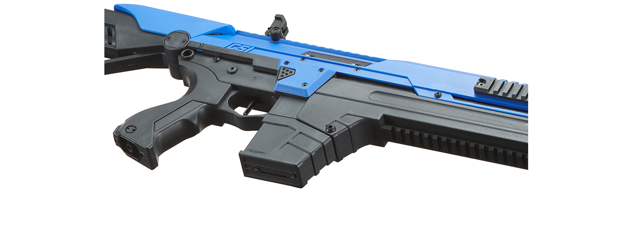 Poseidon CSI XR5 Series Advanced Battle Rifle - (Blue) - Click Image to Close