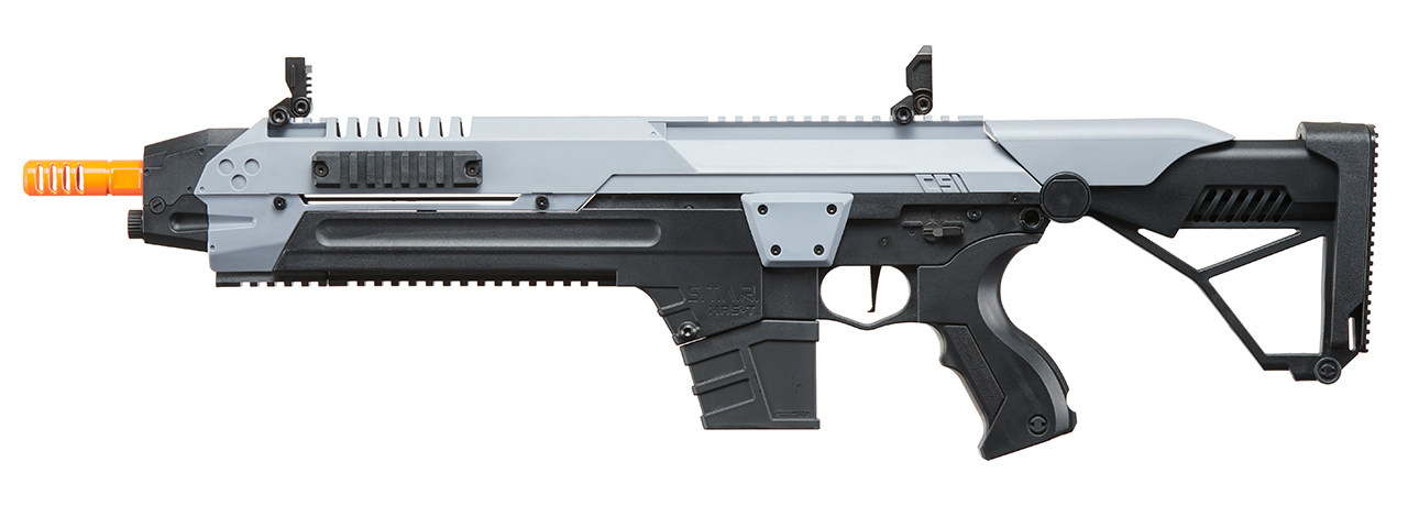 Poseidon CSI XR5 Series Advanced Battle Rifle - (Gray) - Click Image to Close