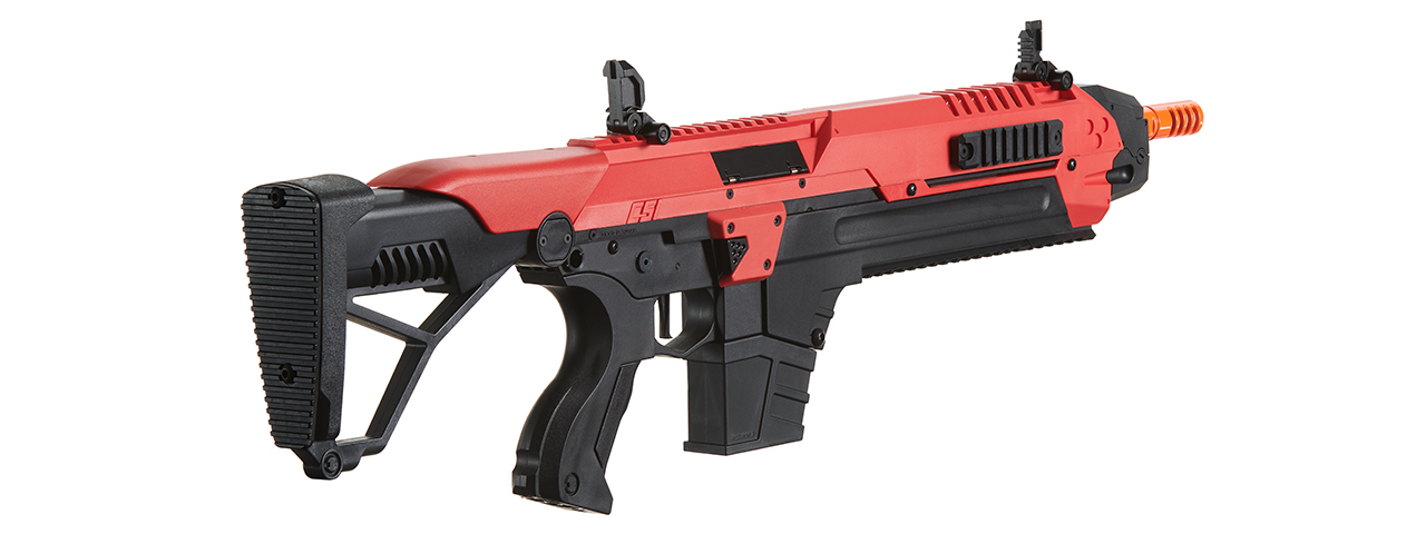 Poseidon CSI XR5 Series Advanced Battle Rifle - (Red) - Click Image to Close