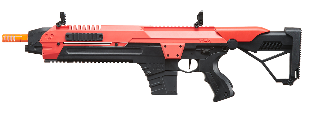 Poseidon CSI XR5 Series Advanced Battle Rifle - (Red) - Click Image to Close