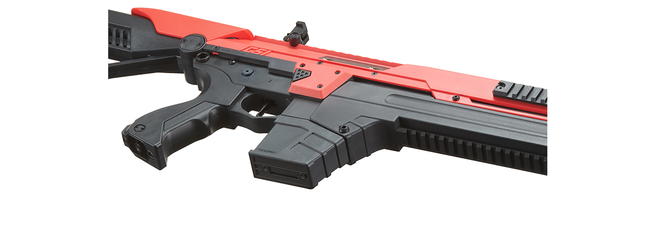 Poseidon CSI XR5 Series Advanced Battle Rifle - (Red) - Click Image to Close