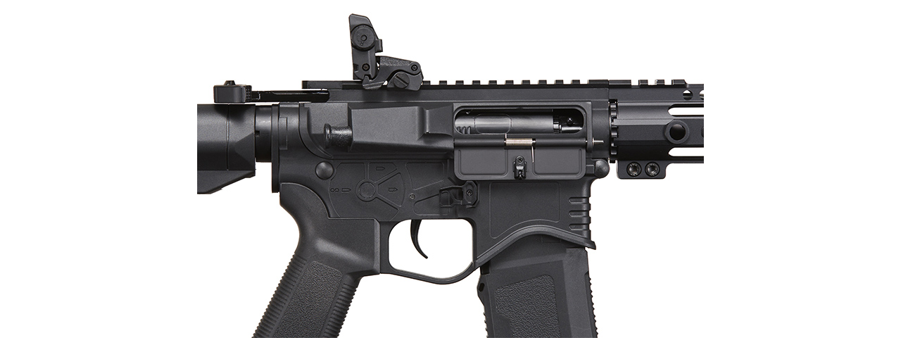 Golden Eagle Combat AR 7'' AEG Airsoft Rifle - (Black)