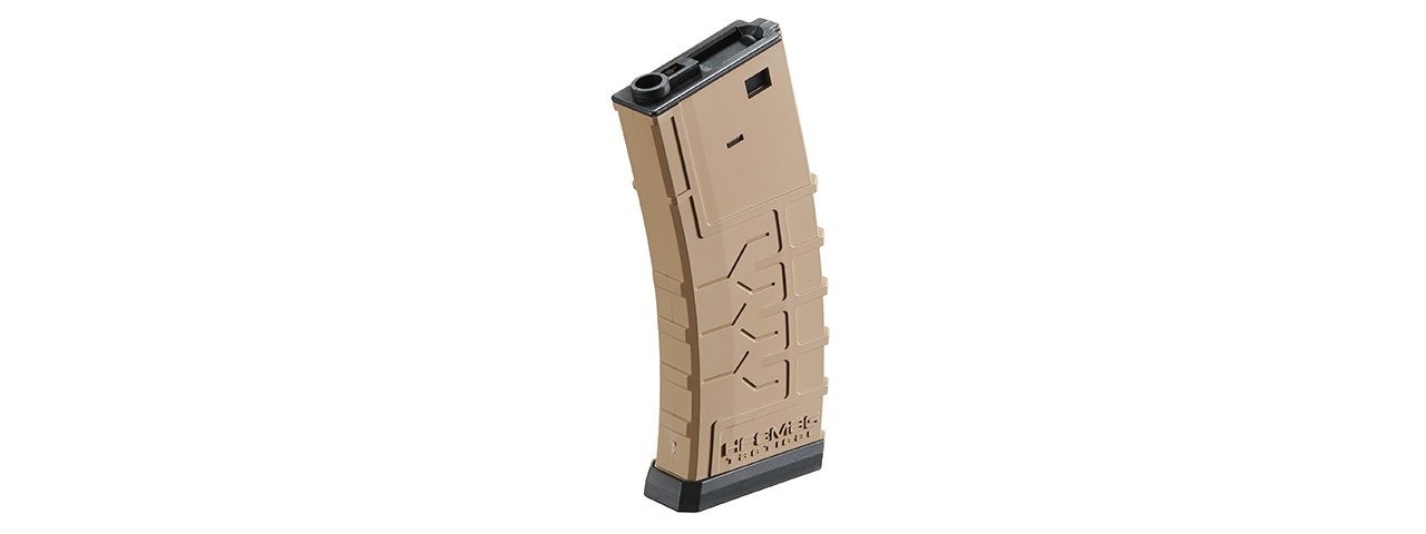 HFC HB-201M-B 300rd Polymer High Cap AEG M Flash Magazine - (Tan)