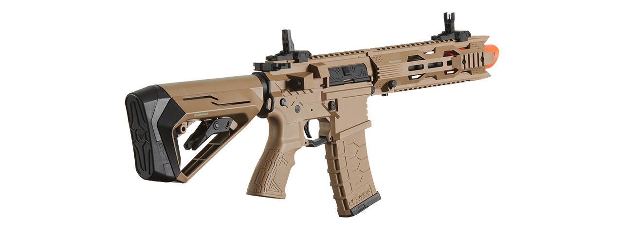 HFC Raystar RS4 Carbine Airsoft AEG Rifle - (Tan) - Click Image to Close