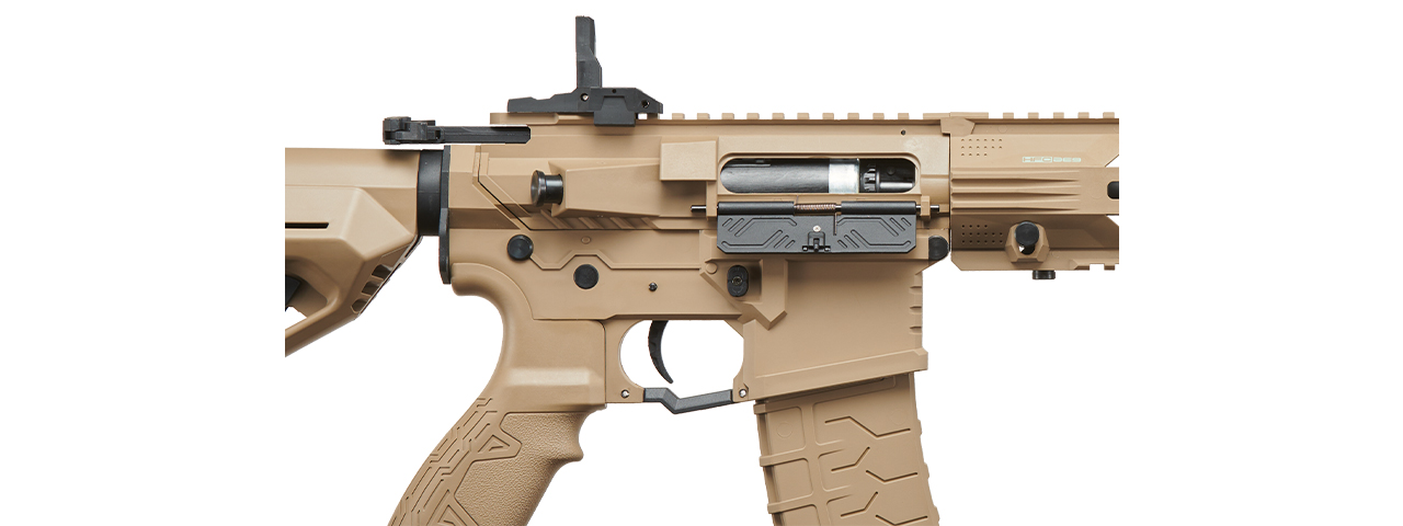 HFC Raystar RS4 Carbine Airsoft AEG Rifle - (Tan) - Click Image to Close