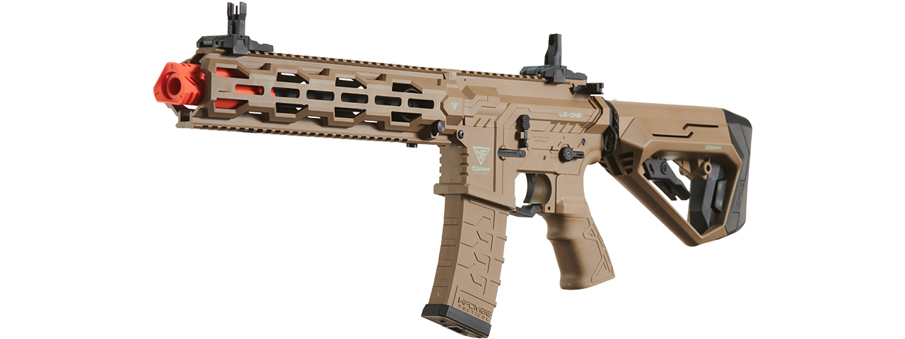 HFC HB-202Z AEG LE-ONE Polymer Rifle - (Tan) - Click Image to Close