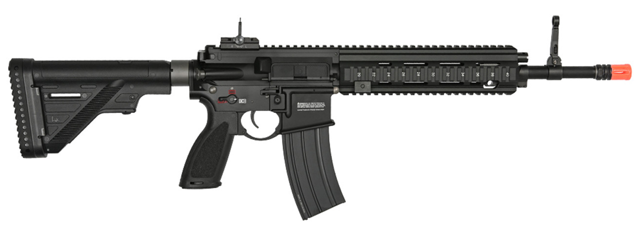 H&K 416 A5 ERG AEG Airsoft Gun - (Black) - Click Image to Close