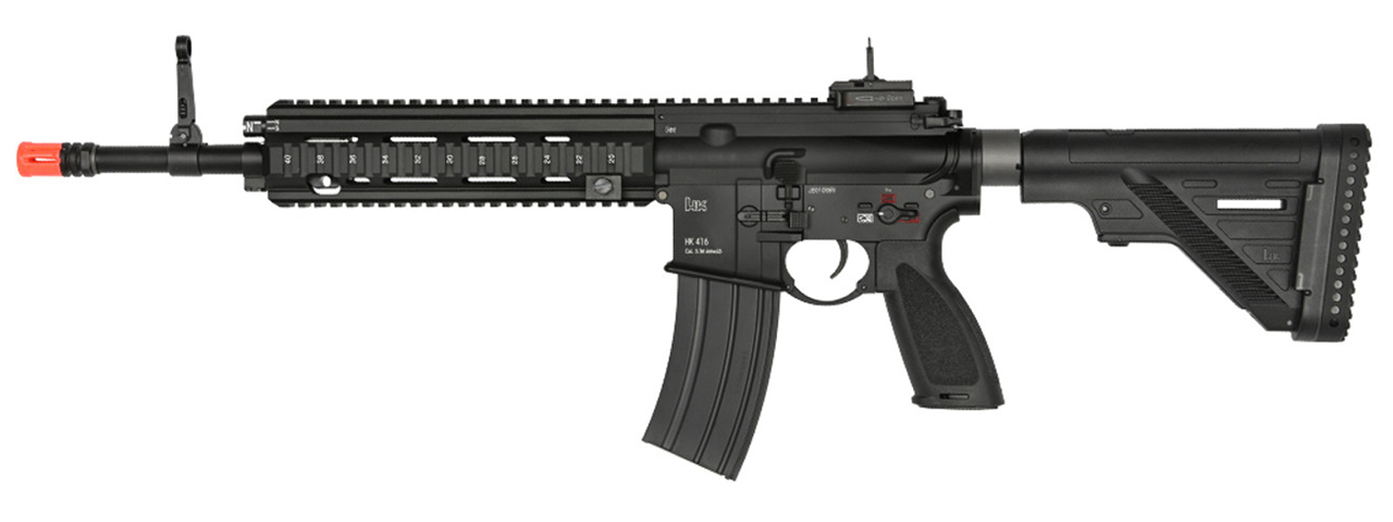 H&K 416 A5 ERG AEG Airsoft Gun - (Black) - Click Image to Close