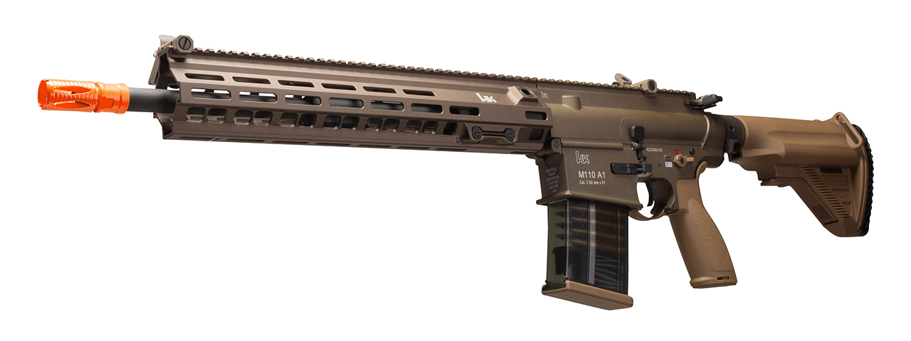 Heckler & Koch M110 A1 AEG Airsoft Rifle - (Tan)