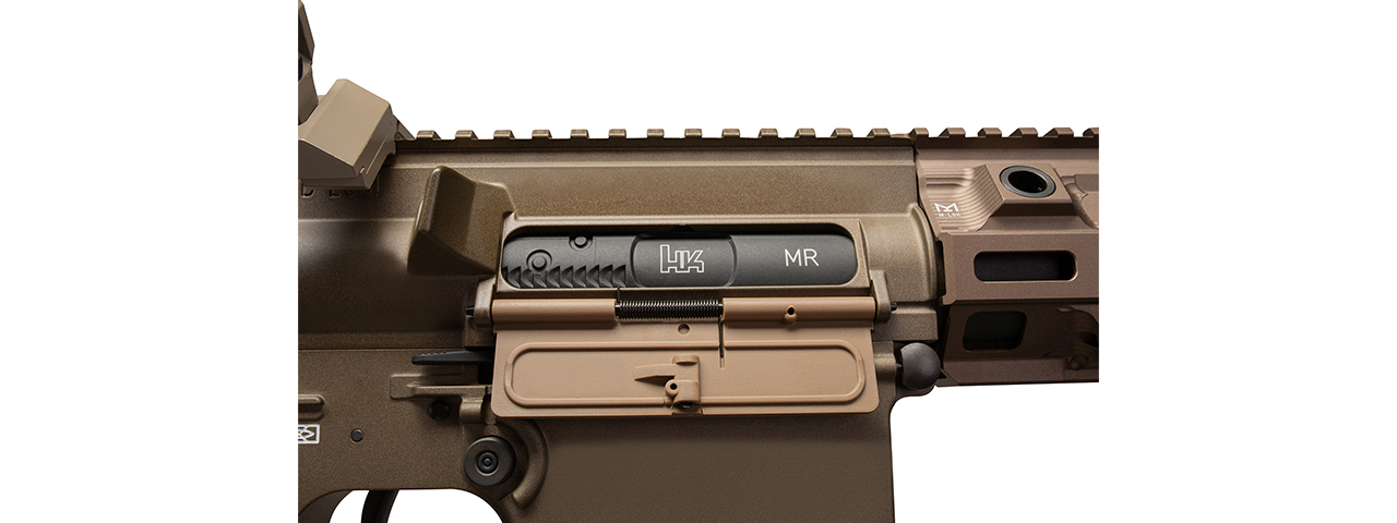 Heckler & Koch M110 A1 AEG Airsoft Rifle - (Tan) - Click Image to Close