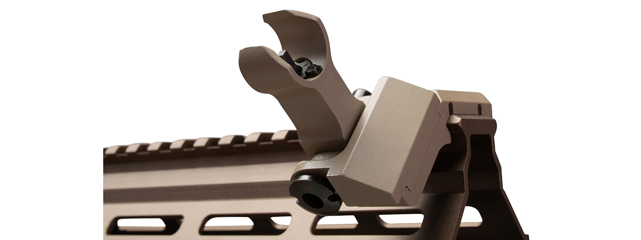 Heckler & Koch M110 A1 AEG Airsoft Rifle - (Tan) - Click Image to Close