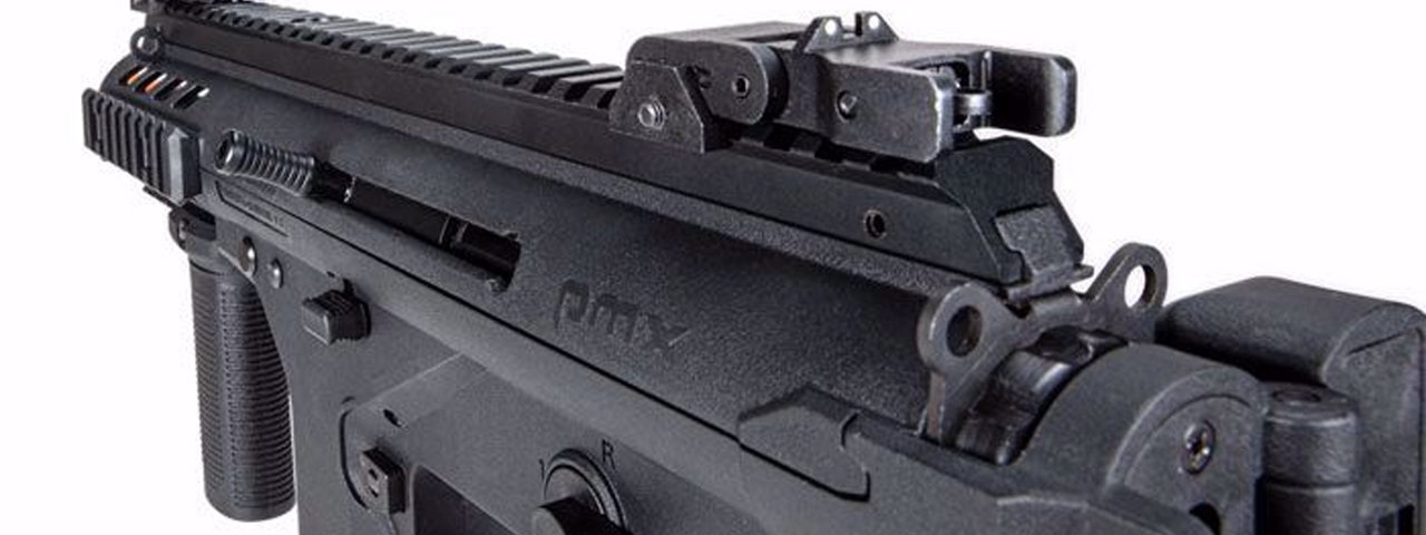 Beretta PMX Green Gas Blowback SMG Airsoft Gun - Click Image to Close