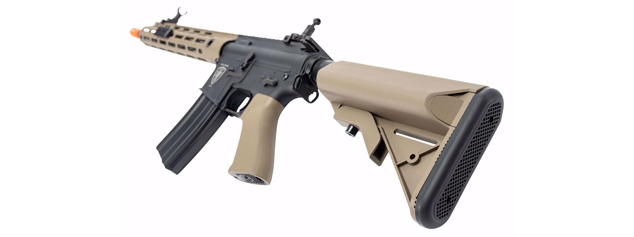 Elite Force CFRX M4 Airsoft AEG Rifle w/ Built-In Eye Trace Tracer Unit - (Tan) - Click Image to Close