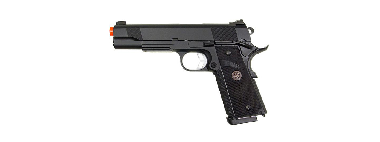 KJW KP07 M1911 Full Metal Tokyo Marui System CO2 Gas Blowback Pistol - Click Image to Close