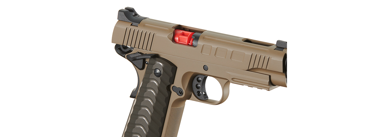 KJW Competition Style M45 KP-16 CO2 Gas Blow Back Pistol - Click Image to Close