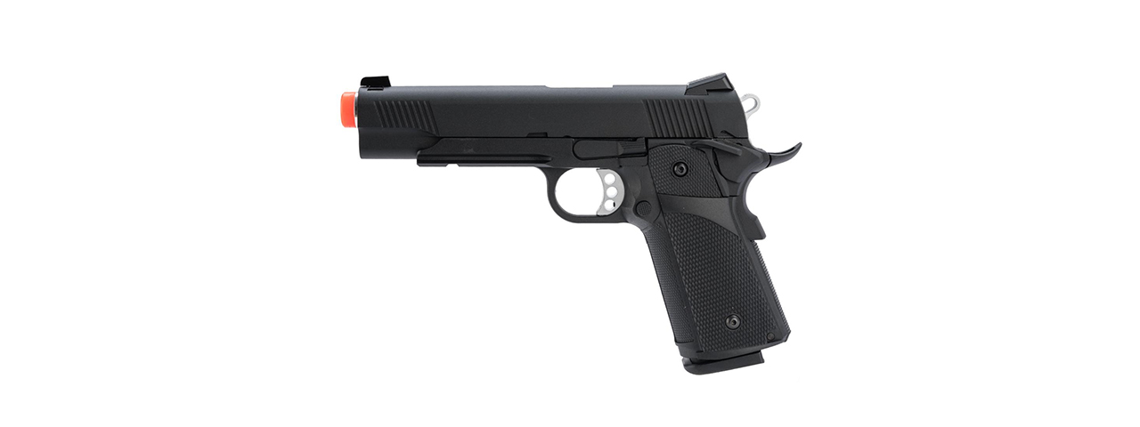 KJW Full Metal Custom 1911 Tactical HI-CAPA Gas/CO2 Blowback - (Black)