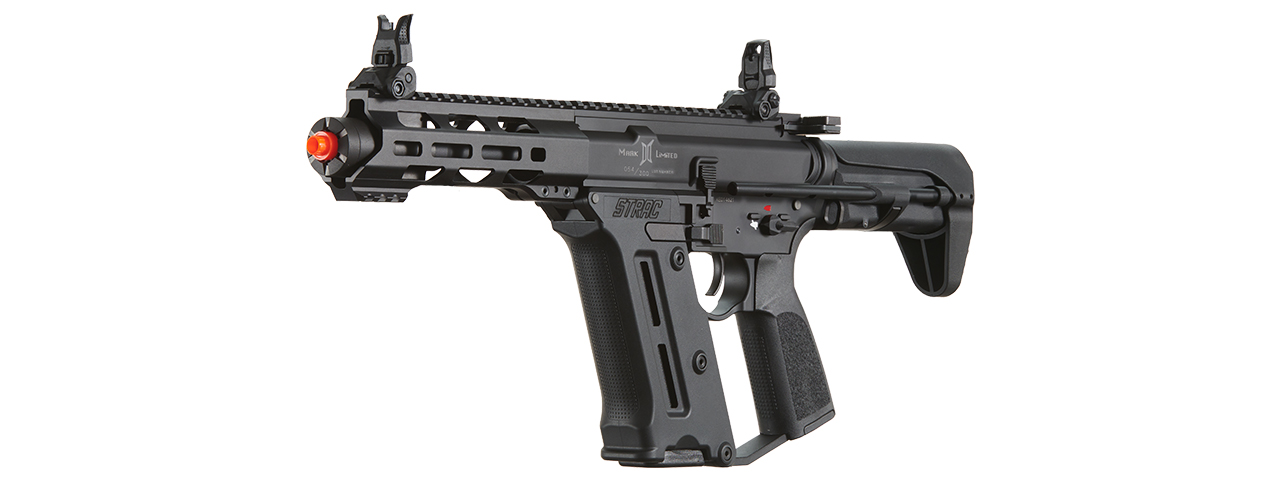 KSC STRAC TEG AEG Sub Machine Gun - (Black) - Click Image to Close