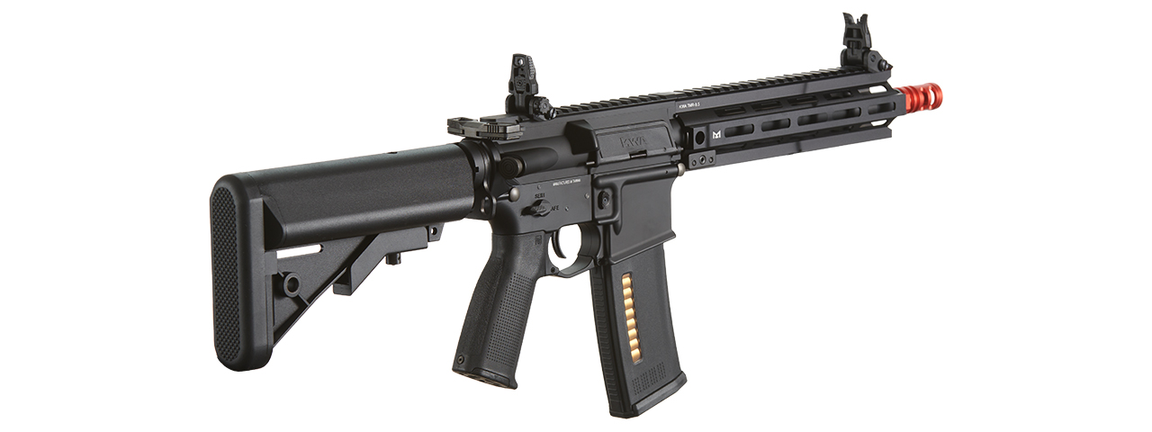 KWA AEG 2.5 Tactical M10 Airsoft AEG Rifle w/ Kinetic Feedback System and M-LOK Handguard - (Black)