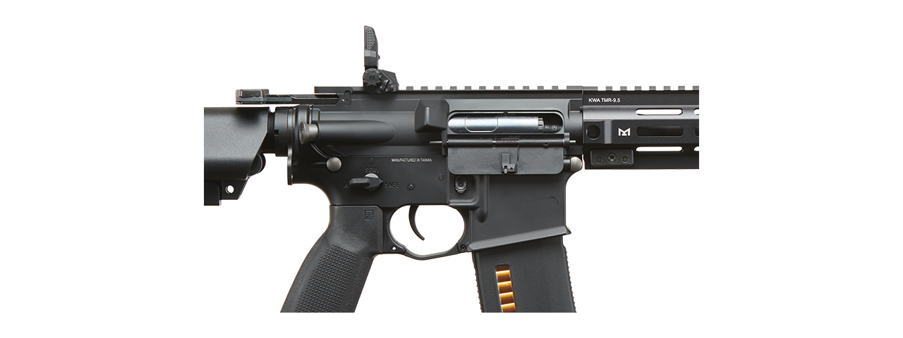 KWA AEG 2.5 Tactical M10 Airsoft AEG Rifle w/ Kinetic Feedback System and M-LOK Handguard - (Black) - Click Image to Close