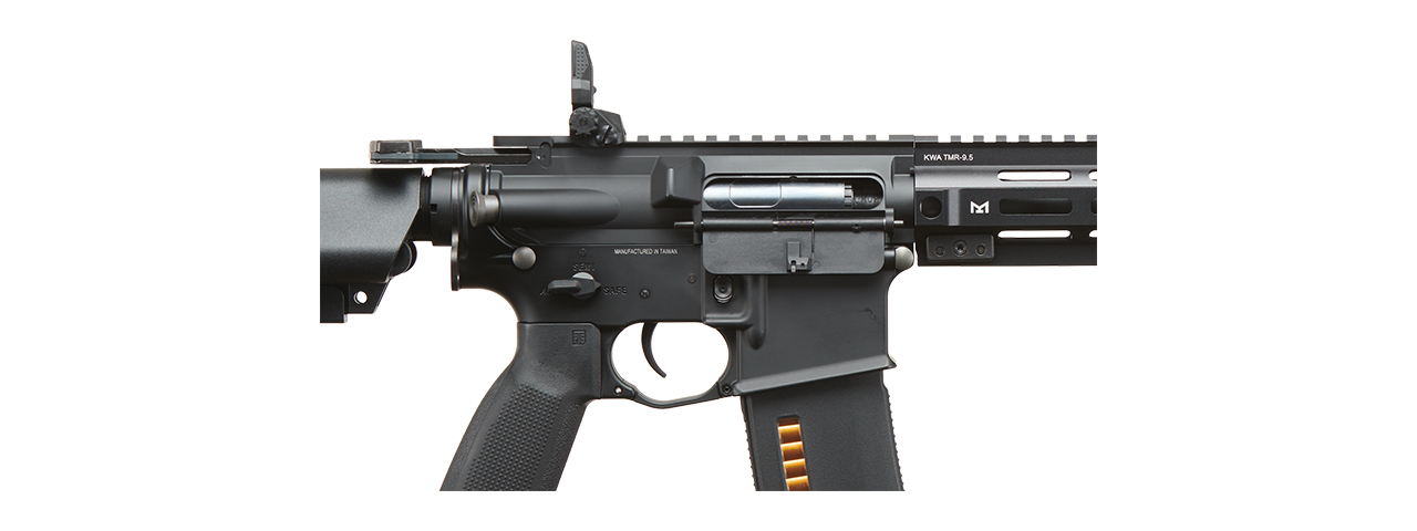 KWA AEG 2.5 Tactical M10 Airsoft AEG Rifle w/ Kinetic Feedback System and M-LOK Handguard - (Black)