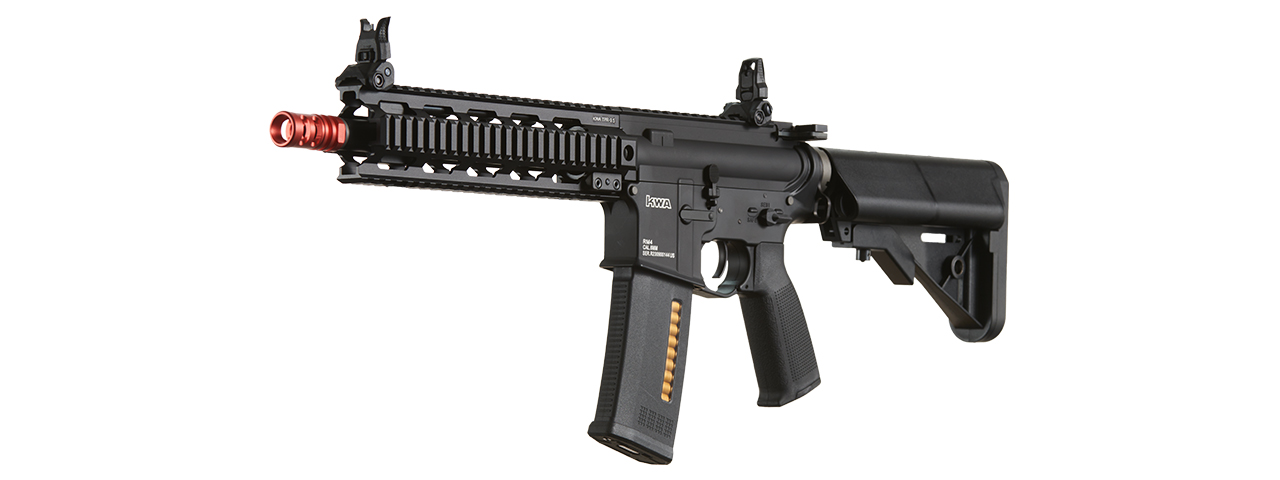 KWA AEG 3.0 Tactical Q10 Airsoft AEG Rifle w/ Kinetic Feedback System and Picatinny Quad Rail - (Black) - Click Image to Close