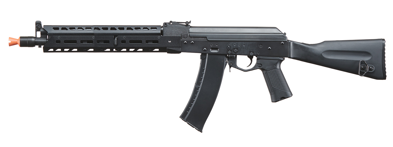 LCT LCKM Steel Airsoft AEG Rifle w/ ASTER V2 SE Expert & Full Stock - (Black & Wood)