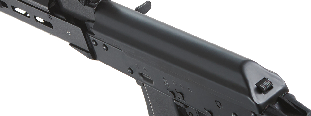 LCT LCKM Steel Airsoft AEG Rifle w/ ASTER V2 SE Expert & Full Stock - (Black & Wood)