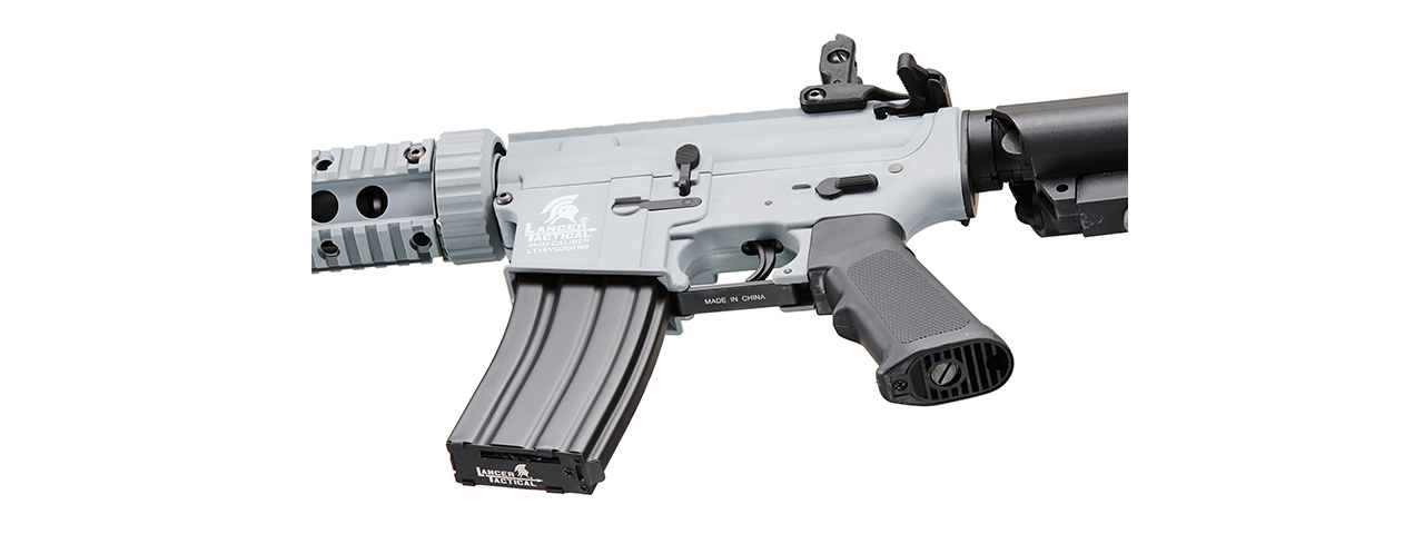 Lancer Tactical Gen 2 M4 SD Carbine Airsoft AEG Rifle (Color: Gray)